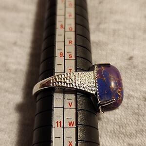 Purple Turquoise Mojave Karis Ring size 9.5